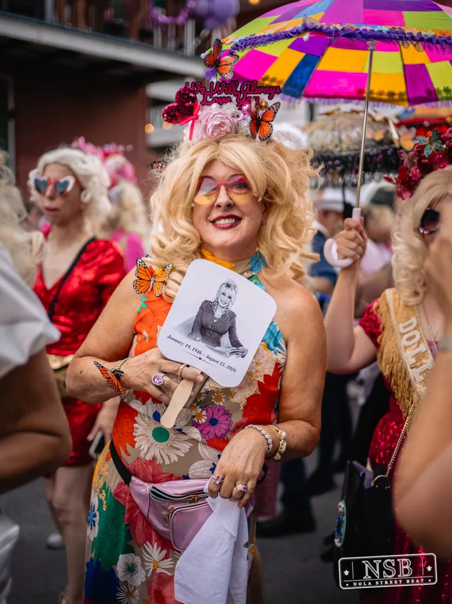 Dolly Day Parade 2026 in French Quarter, New Orleans, photo 225