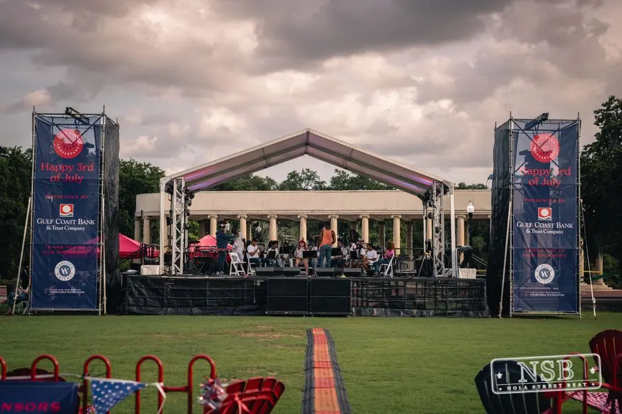 Happy 3rd of July at City Park in New Orleans, Louisiana, photo 19