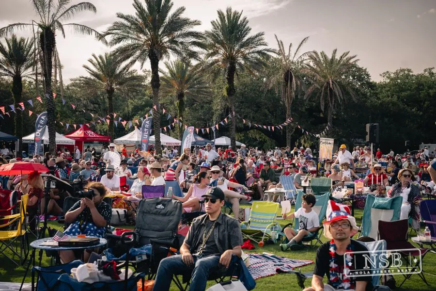 Happy 3rd of July at City Park in New Orleans, Louisiana, photo 25