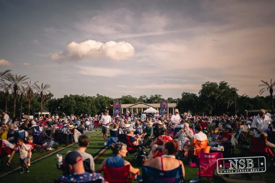 Happy 3rd of July at City Park in New Orleans, Louisiana, photo 30