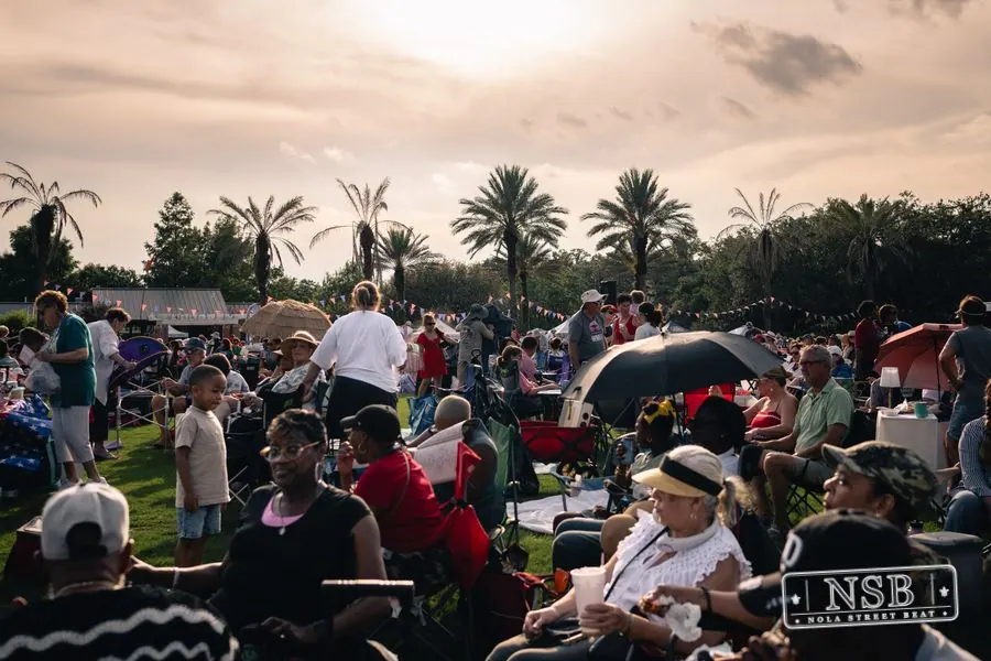Happy 3rd of July at City Park in New Orleans, Louisiana, photo 31