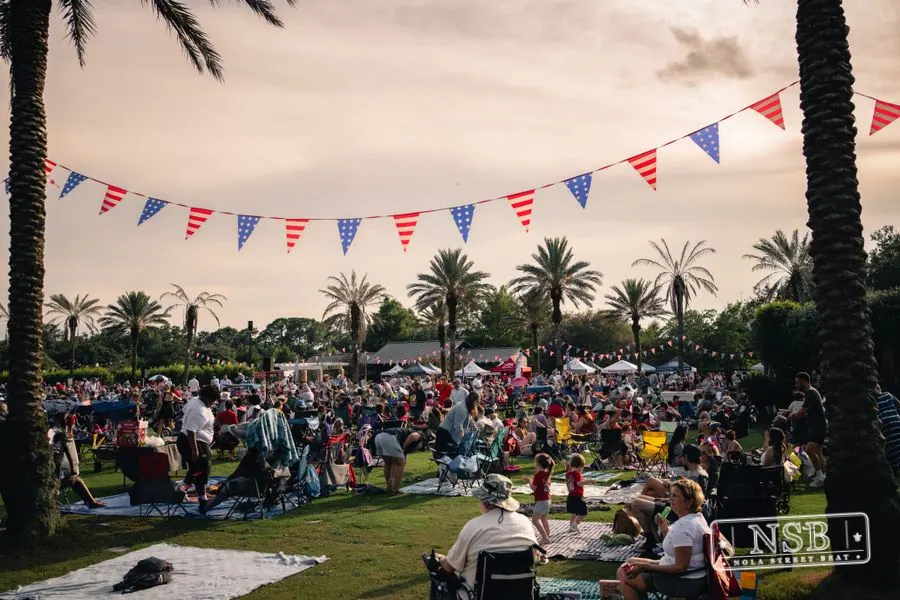 Happy 3rd of July at City Park in New Orleans, Louisiana, photo 35
