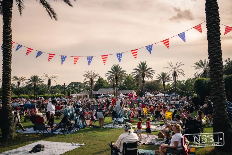 Happy 3rd of July at City Park in New Orleans, Louisiana, photo 36