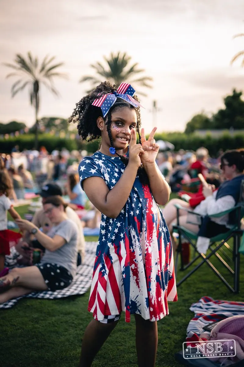 Happy 3rd of July at City Park in New Orleans, Louisiana, photo 45
