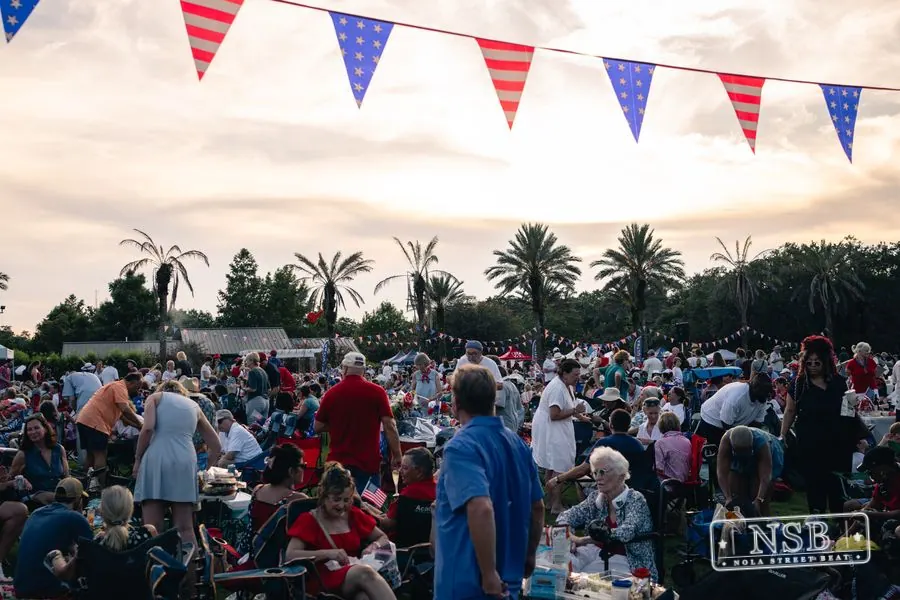 Happy 3rd of July at City Park in New Orleans, Louisiana, photo 53