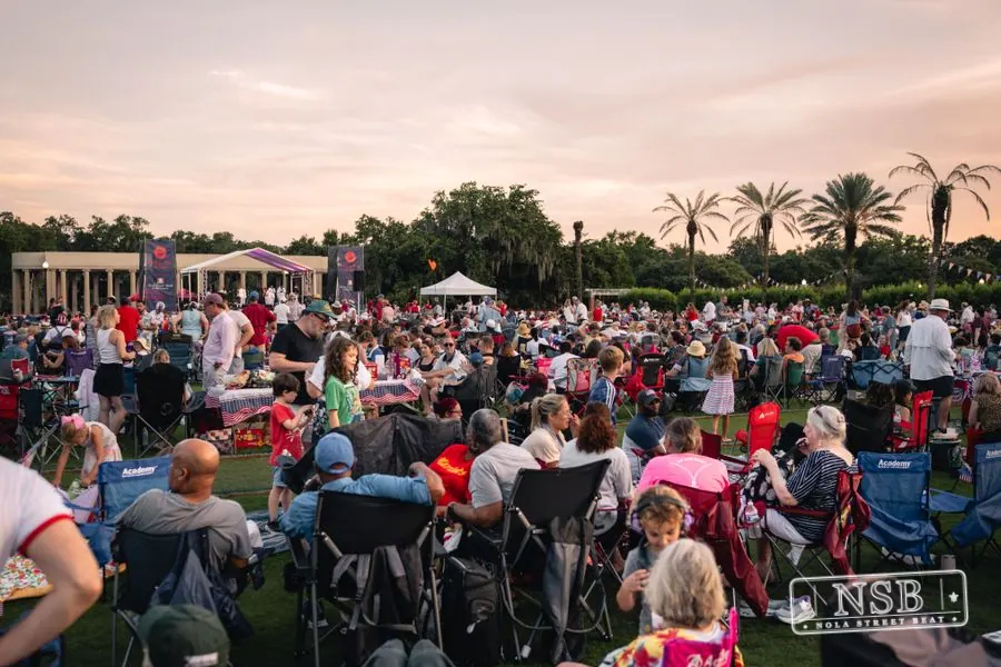 Happy 3rd of July at City Park in New Orleans, Louisiana, photo 69