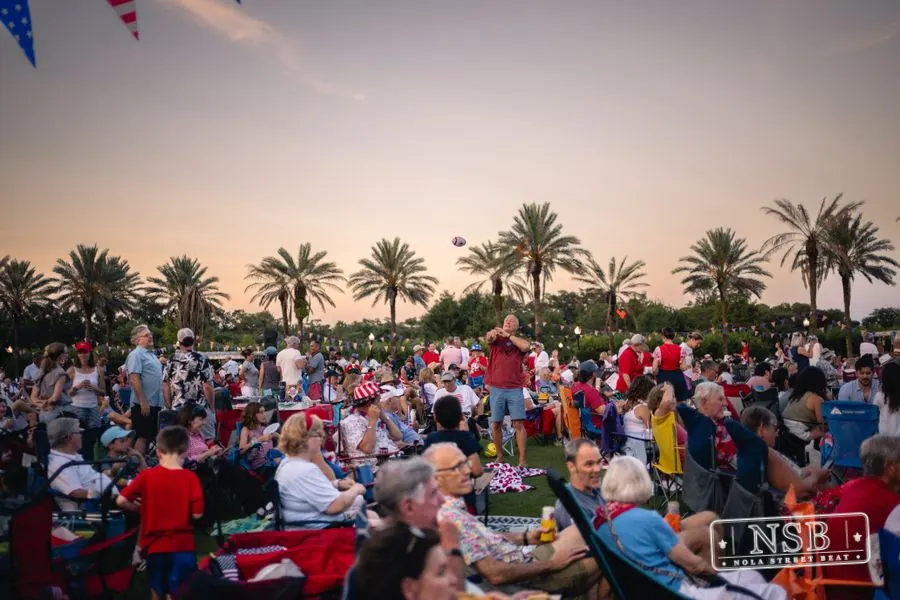 Happy 3rd of July at City Park in New Orleans, Louisiana, photo 72