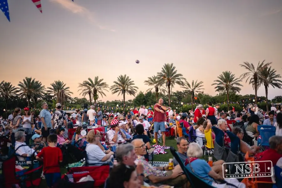 Happy 3rd of July at City Park in New Orleans, Louisiana, photo 73
