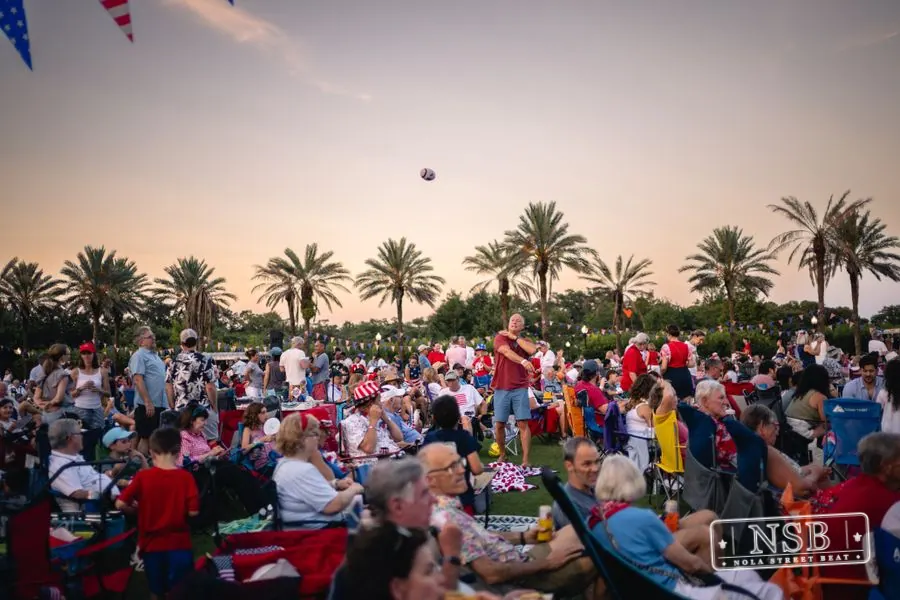 Happy 3rd of July at City Park in New Orleans, Louisiana, photo 74