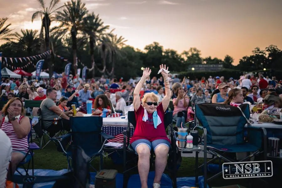 Happy 3rd of July at City Park in New Orleans, Louisiana, photo 77
