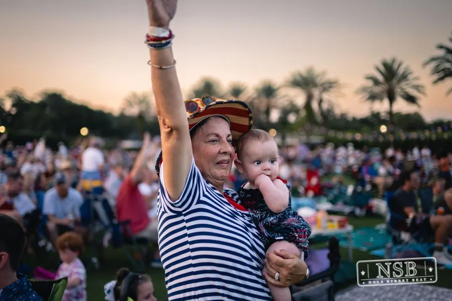 Happy 3rd of July at City Park in New Orleans, Louisiana, photo 78