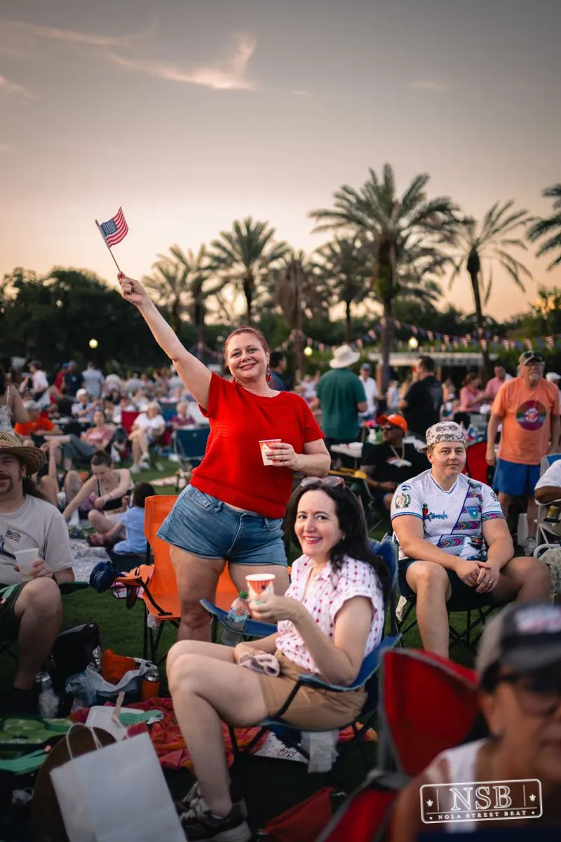 Happy 3rd of July at City Park in New Orleans, Louisiana, photo 85