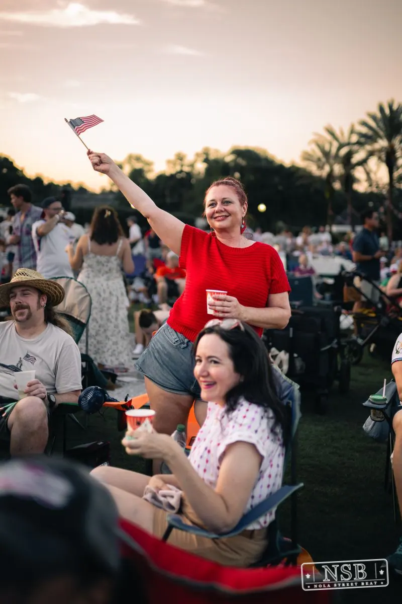 Happy 3rd of July at City Park in New Orleans, Louisiana, photo 86