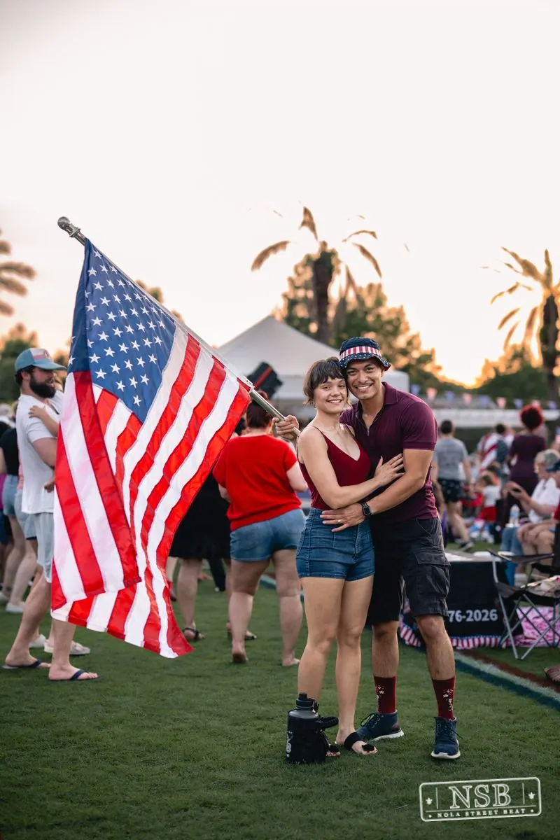 Happy 3rd of July at City Park in New Orleans, Louisiana, photo 89