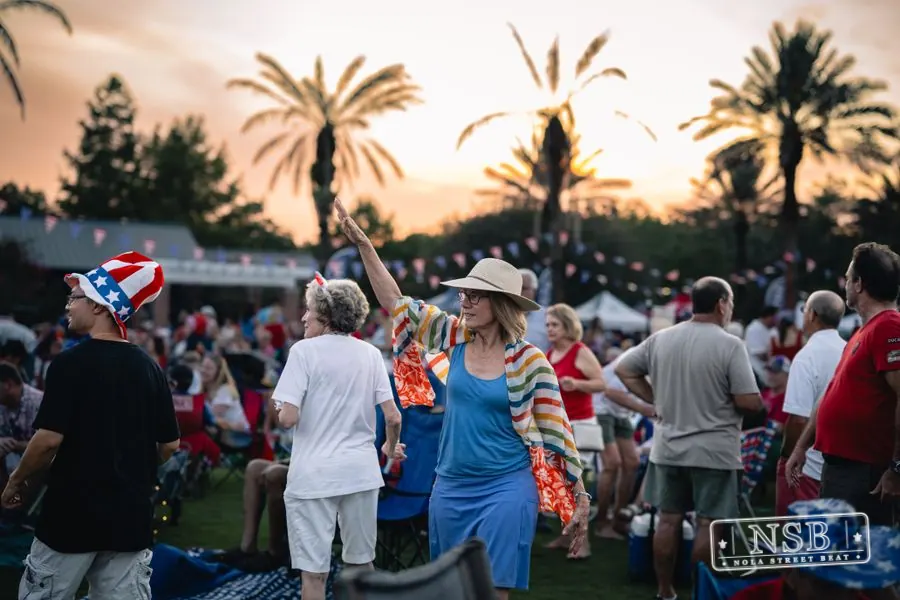 Happy 3rd of July at City Park in New Orleans, Louisiana, photo 90