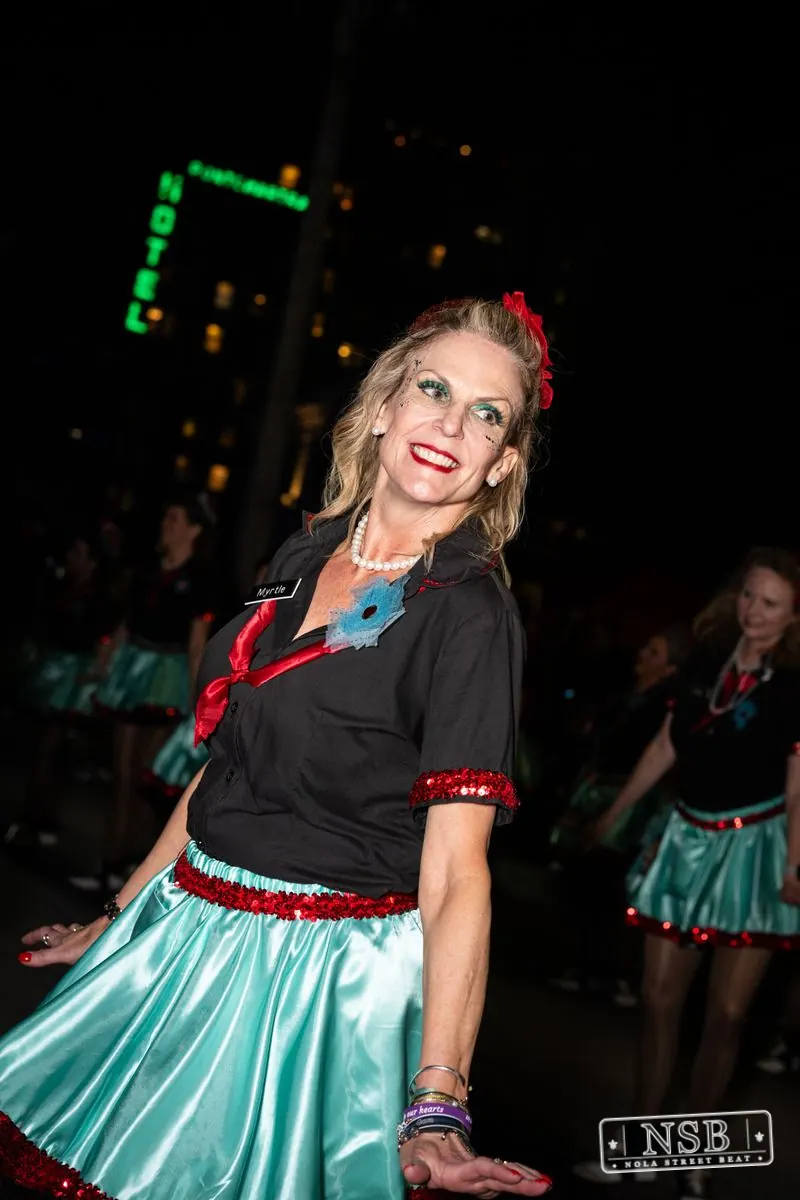 Knights of Babylon & Krewe of Muses in Uptown New Orleans, photo 49