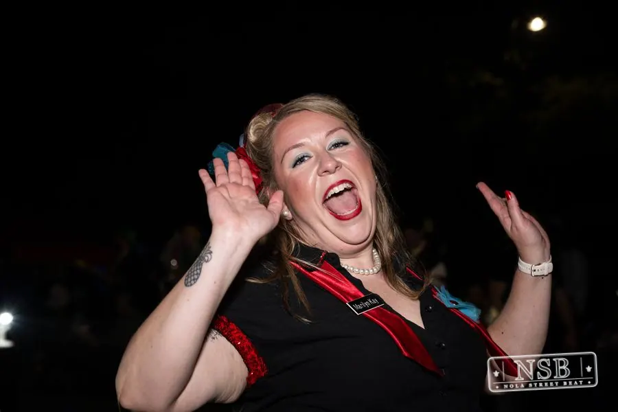 Knights of Babylon & Krewe of Muses in Uptown New Orleans, photo 86