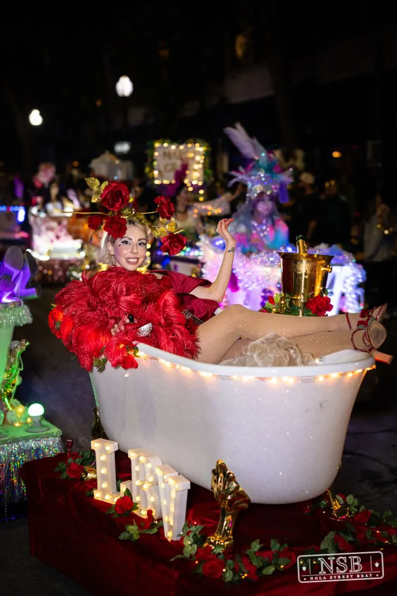 Knights of Babylon & Krewe of Muses in Uptown New Orleans, photo 87