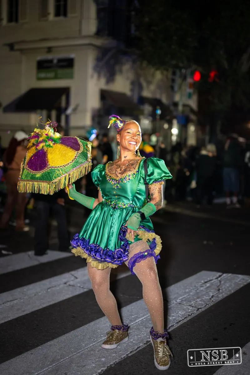 Cleopatra & Oshun Night Parades in Uptown New Orleans, photo 3