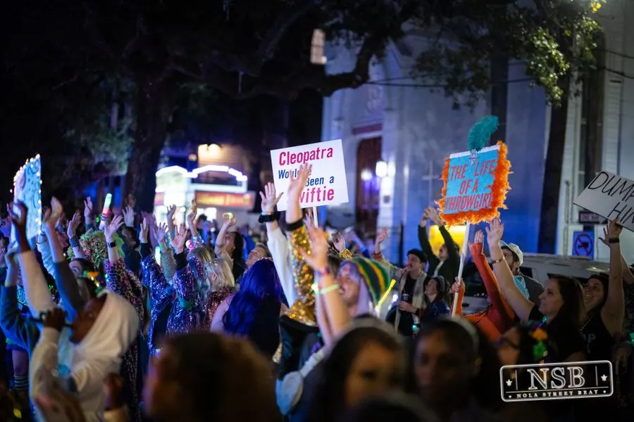 Cleopatra & Oshun Night Parades in Uptown New Orleans, photo 37