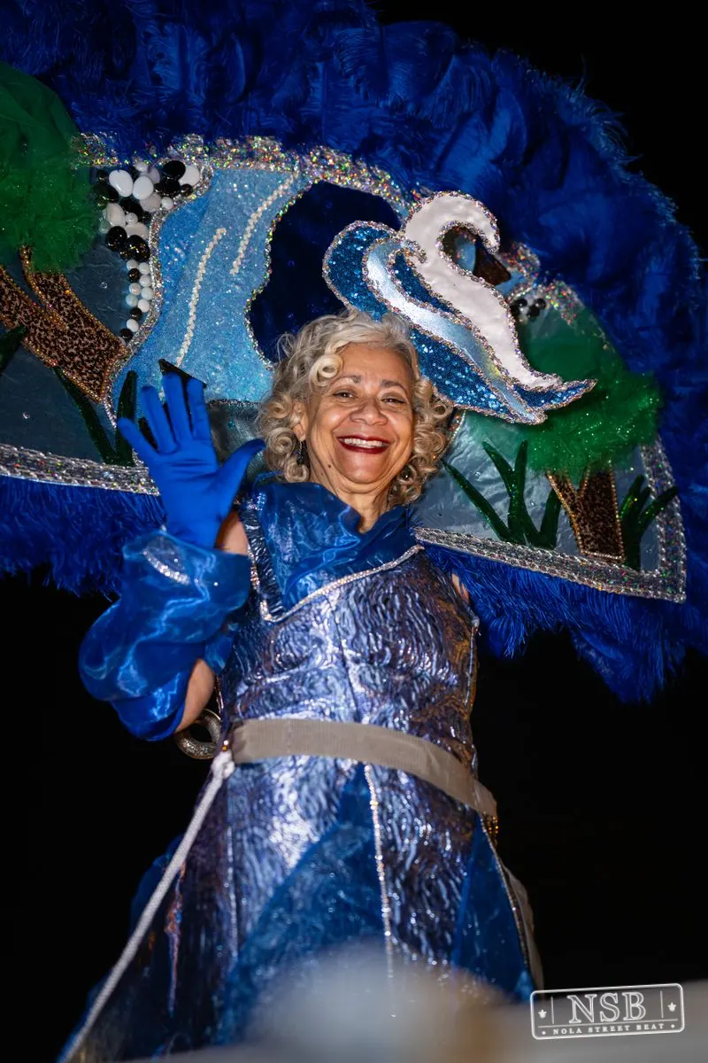 Cleopatra & Oshun Night Parades in Uptown New Orleans, photo 61