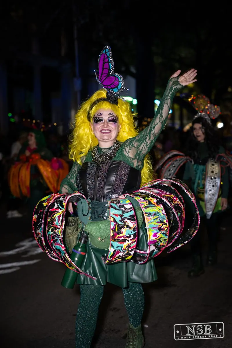 Cleopatra & Oshun Night Parades in Uptown New Orleans, photo 68