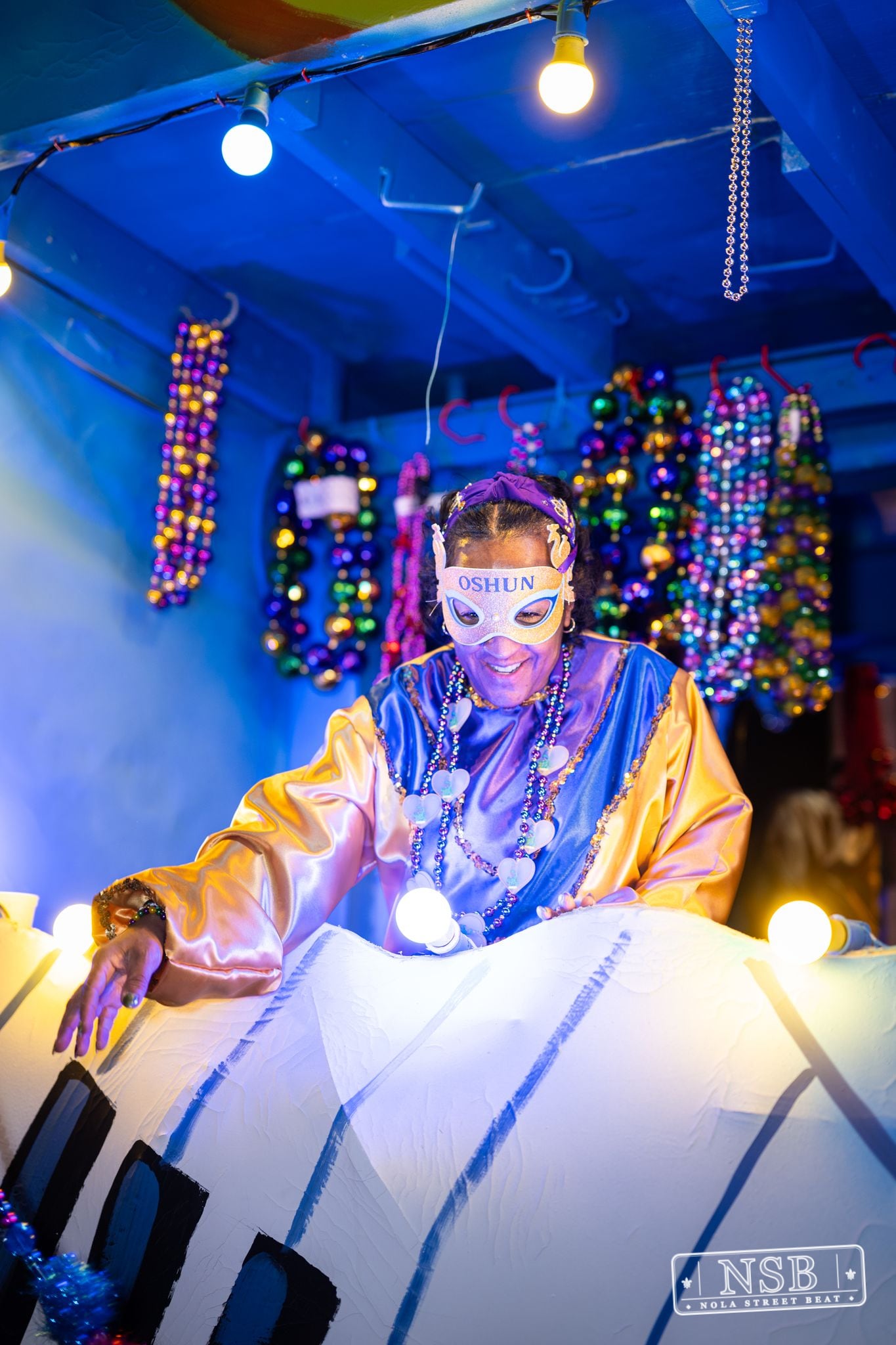 Cleopatra & Oshun Night Parades in Uptown New Orleans, photo 19