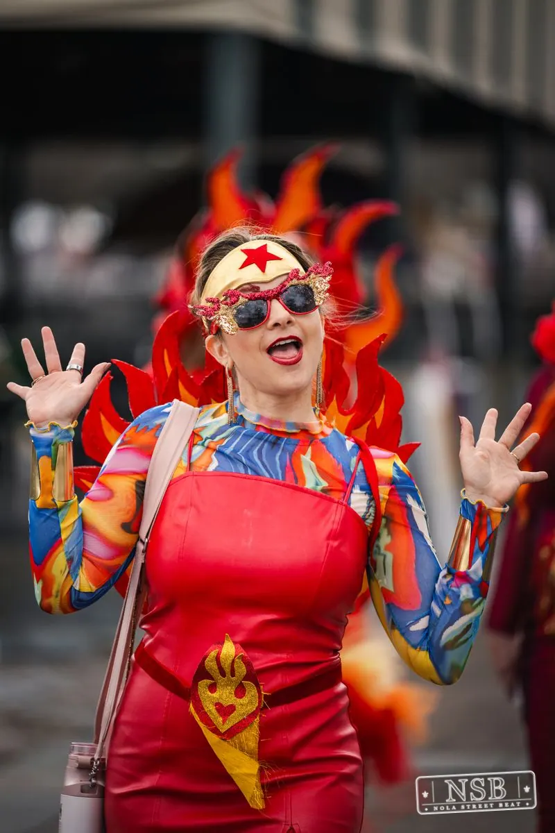 Mardi Gras Day: Close-Up Portraits in New Orleans, Louisiana, photo 5