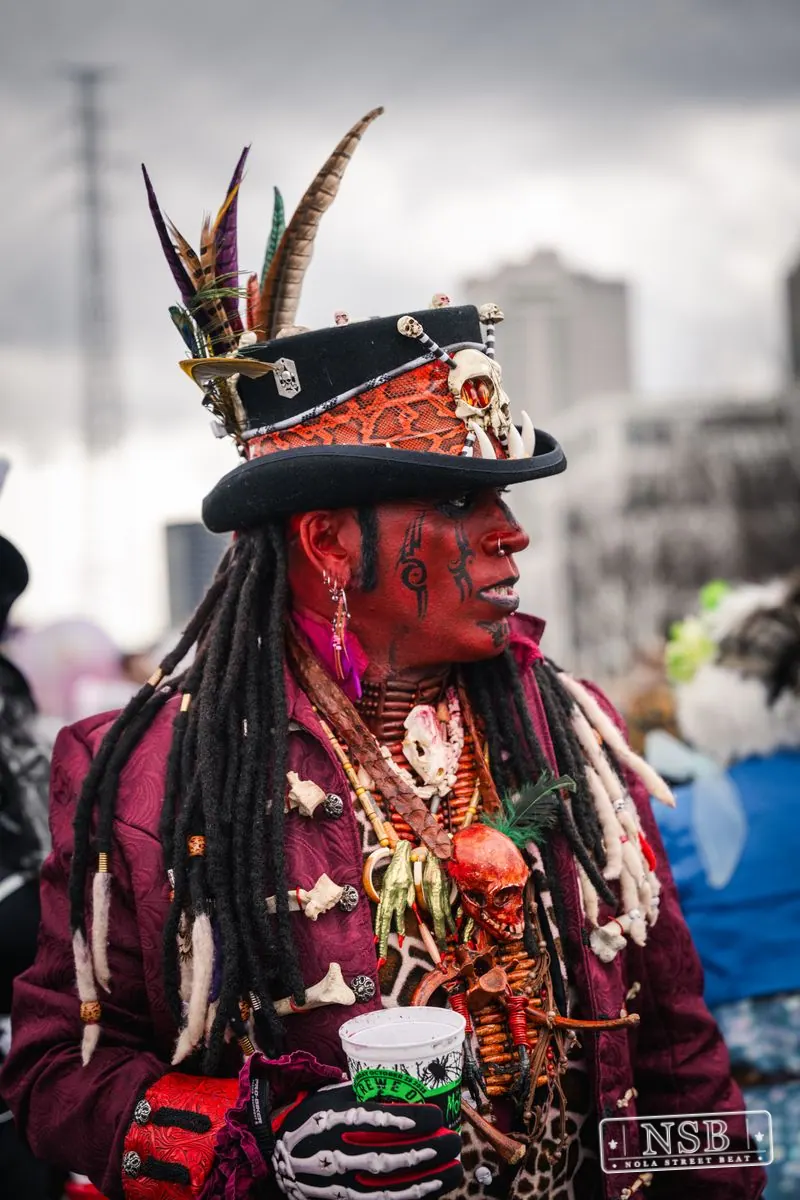 Mardi Gras Day: Close-Up Portraits in New Orleans, Louisiana, photo 13