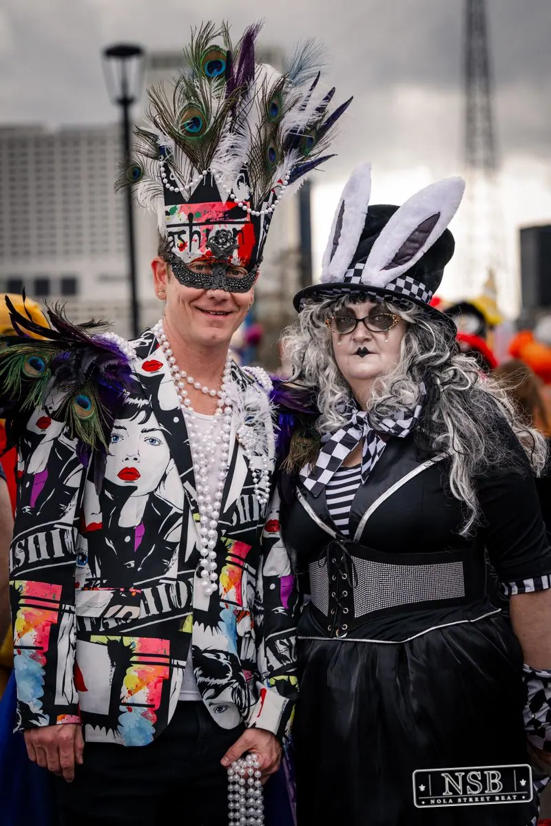Mardi Gras Day: Close-Up Portraits in New Orleans, Louisiana, photo 36