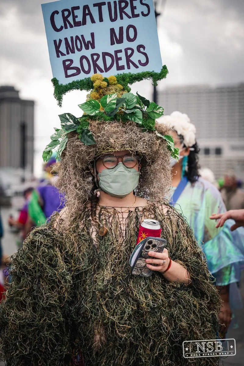 Mardi Gras Day: Close-Up Portraits in New Orleans, Louisiana, photo 39