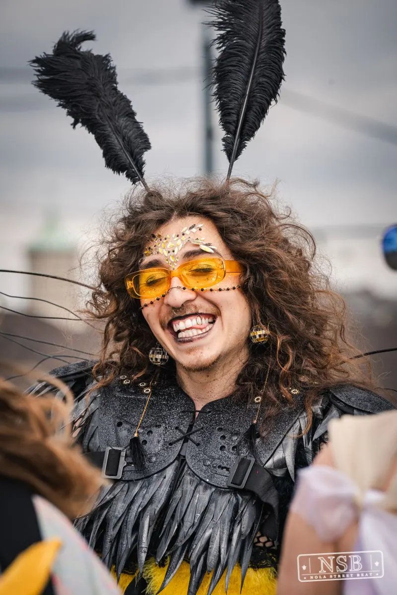 Mardi Gras Day: Close-Up Portraits in New Orleans, Louisiana, photo 76