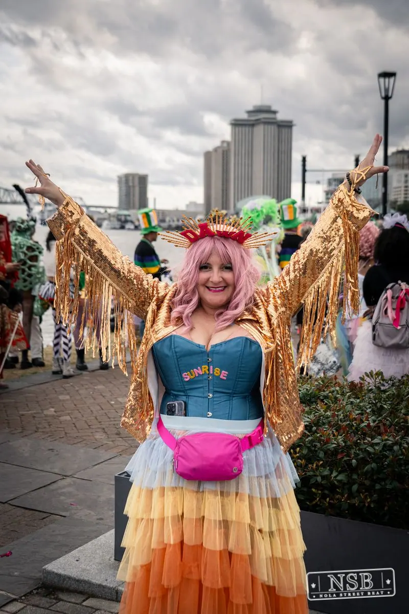 Mardi Gras Day: Costumes Around the City in New Orleans, Louisiana, photo 46