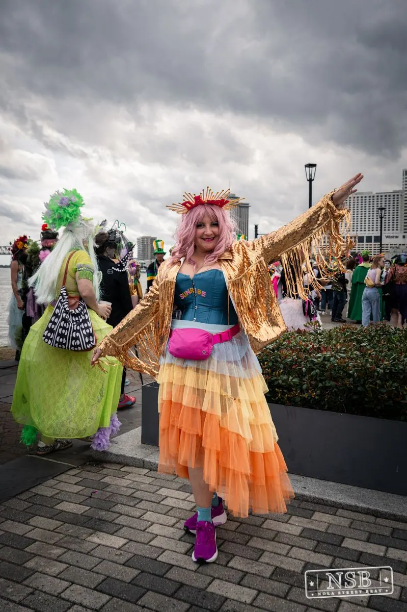 Mardi Gras Day: Costumes Around the City in New Orleans, Louisiana, photo 50