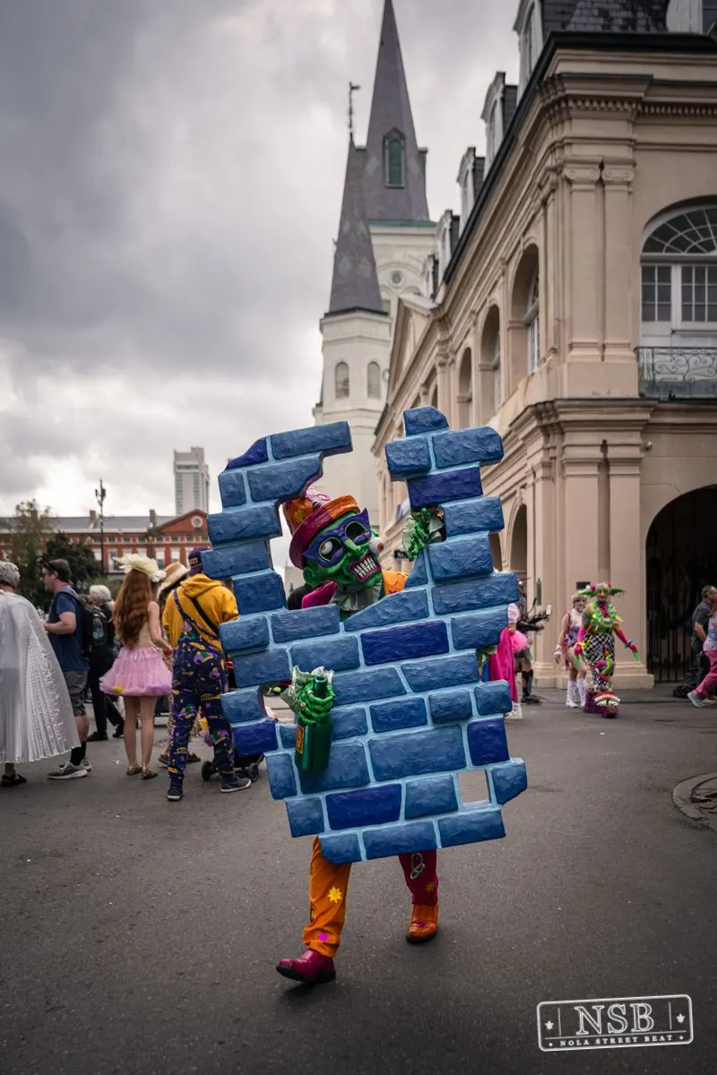 Mardi Gras Day: Costumes Around the City in New Orleans, Louisiana, photo 53