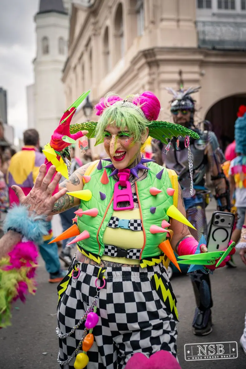 Mardi Gras Day: Costumes Around the City in New Orleans, Louisiana, photo 56