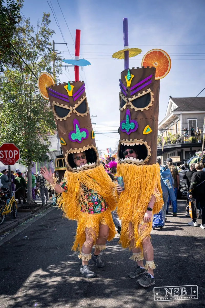 Mardi Gras Day: Costumes Around the City in New Orleans, Louisiana, photo 72