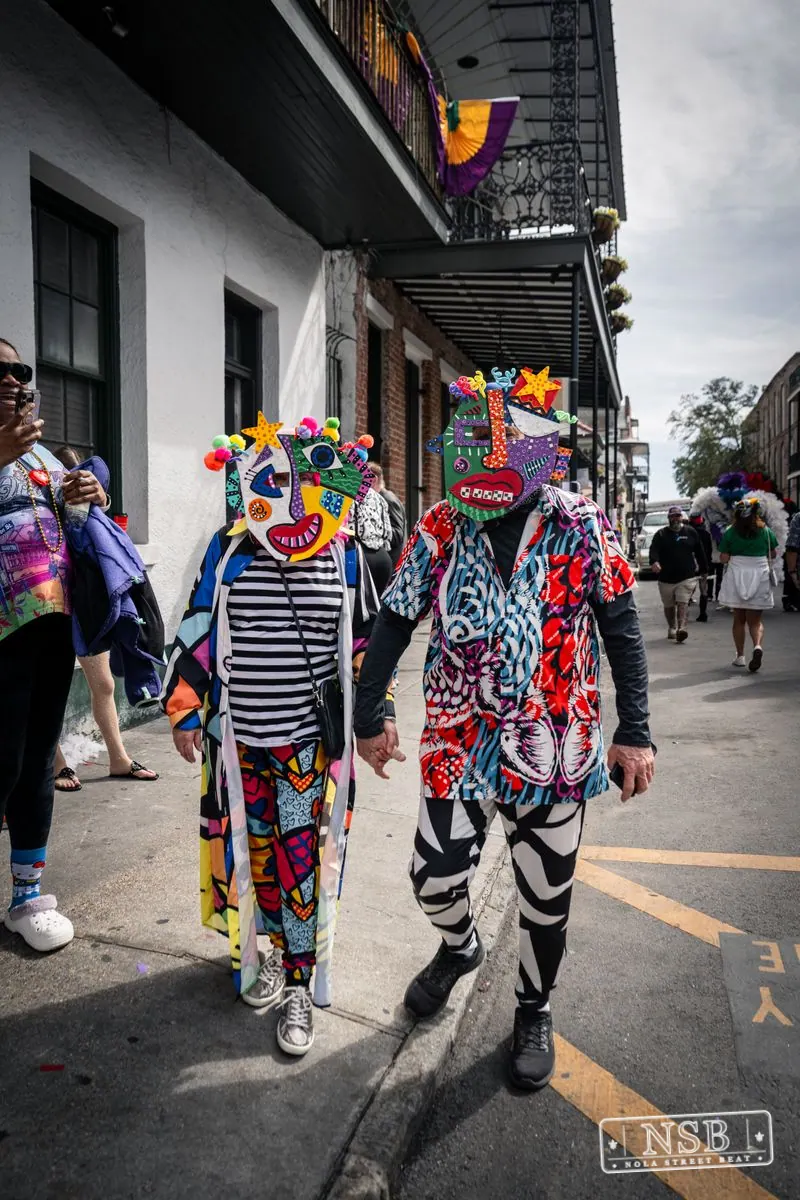 Mardi Gras Day: Costumes Around the City in New Orleans, Louisiana, photo 75