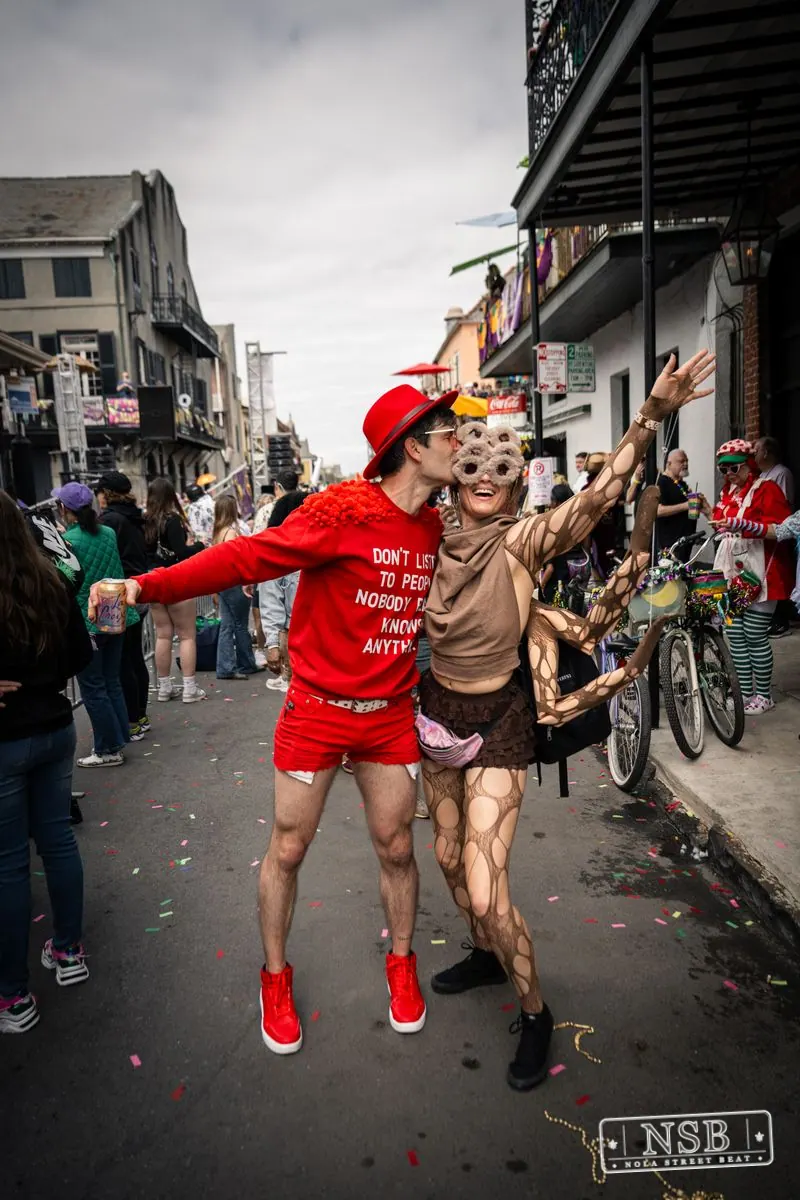 Mardi Gras Day: Costumes Around the City in New Orleans, Louisiana, photo 109