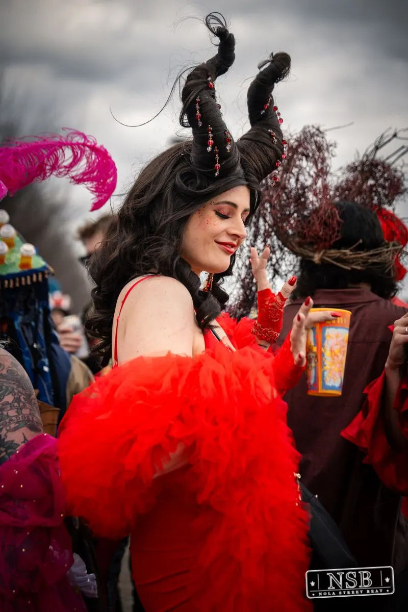Mardi Gras Day: Costumes Around the City in New Orleans, Louisiana, photo 110
