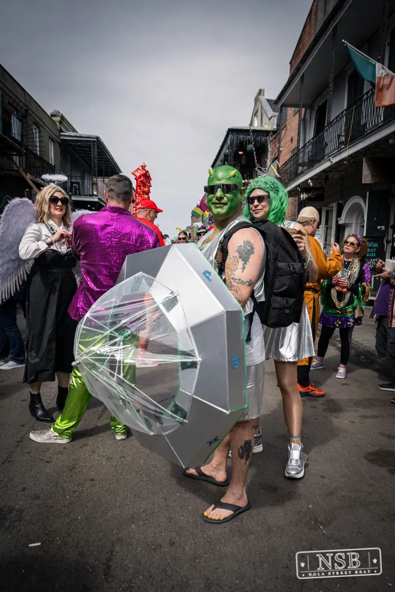 Mardi Gras Day: Costumes Around the City in New Orleans, Louisiana, photo 140