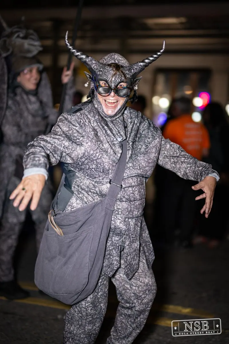 Krewe of Joan of Arc Parade in French Quarter, New Orleans, photo 1
