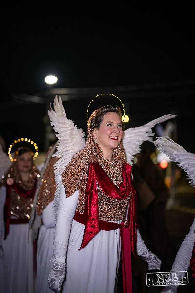 Krewe of Joan of Arc Parade in French Quarter, New Orleans, photo 14