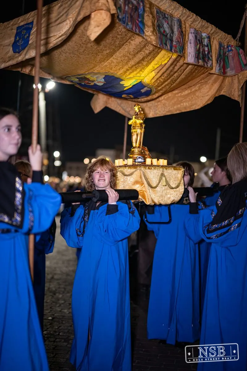 Krewe of Joan of Arc Parade in French Quarter, New Orleans, photo 19