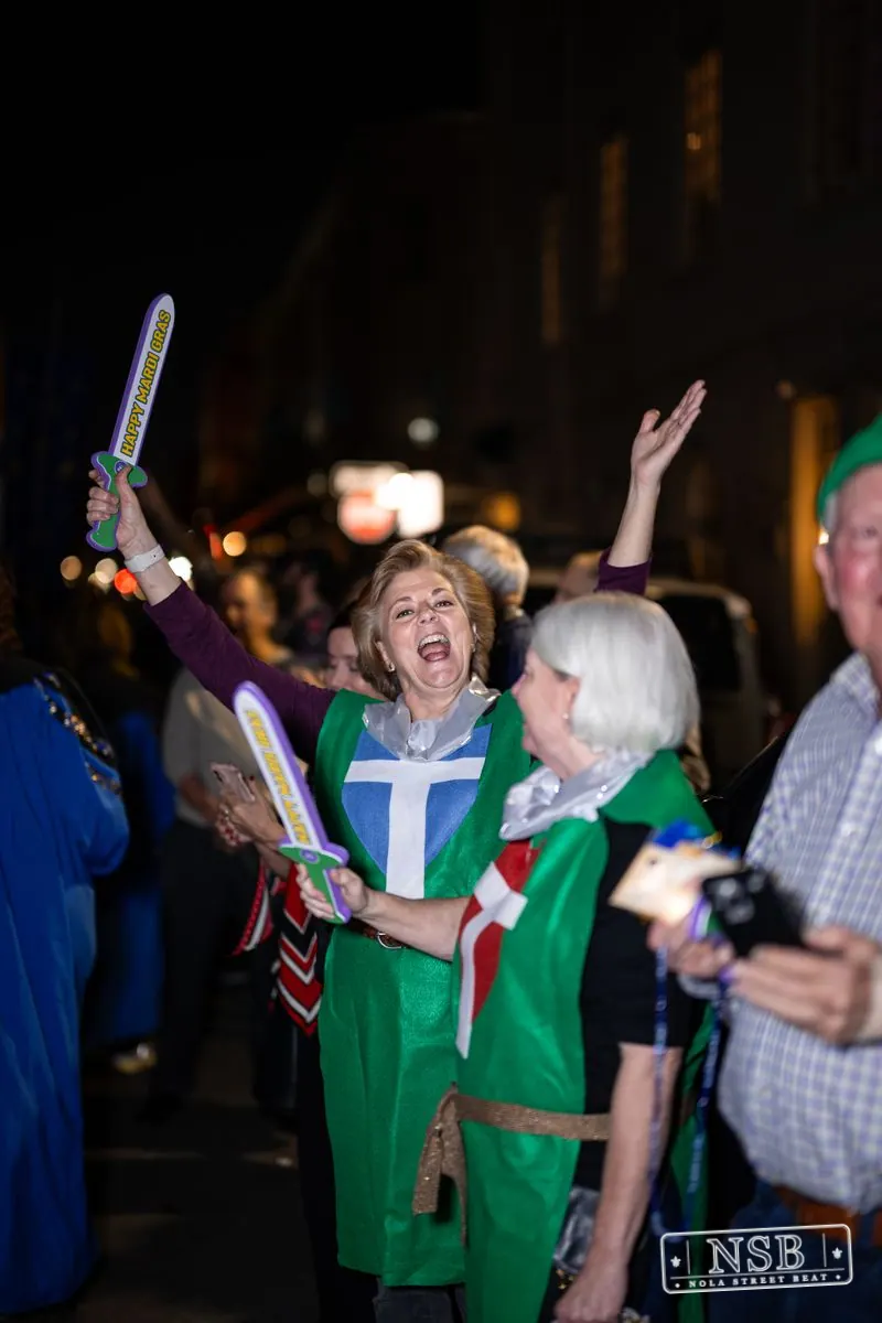 Krewe of Joan of Arc Parade in French Quarter, New Orleans, photo 20