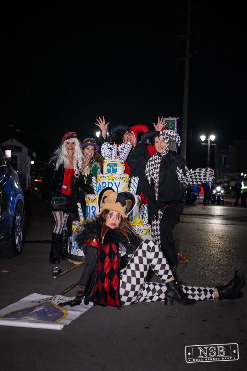 Krewe of Joan of Arc Parade in French Quarter, New Orleans, photo 21