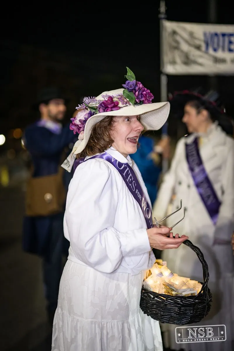 Krewe of Joan of Arc Parade in French Quarter, New Orleans, photo 22