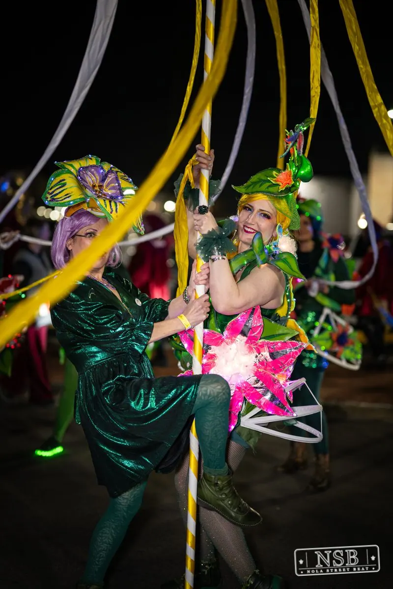 Krewe of Joan of Arc Parade in French Quarter, New Orleans, photo 29