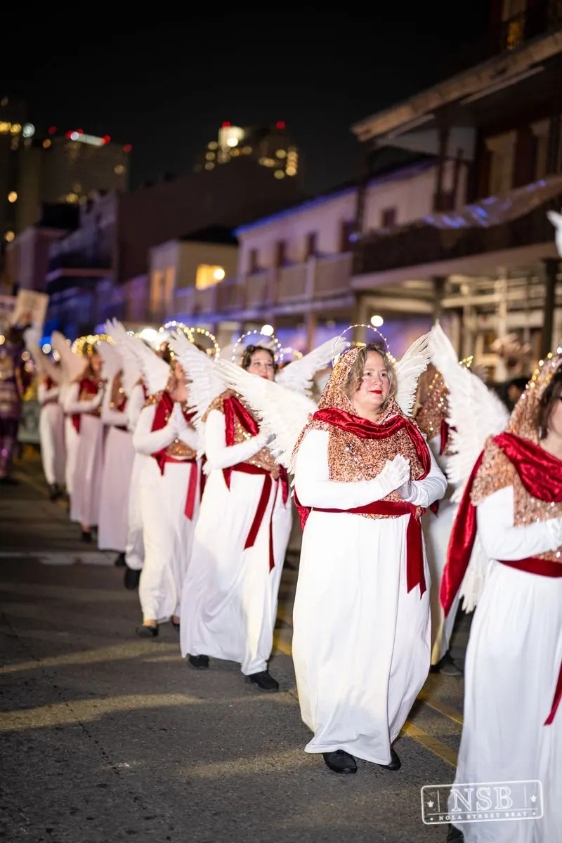 Krewe of Joan of Arc Parade in French Quarter, New Orleans, photo 42