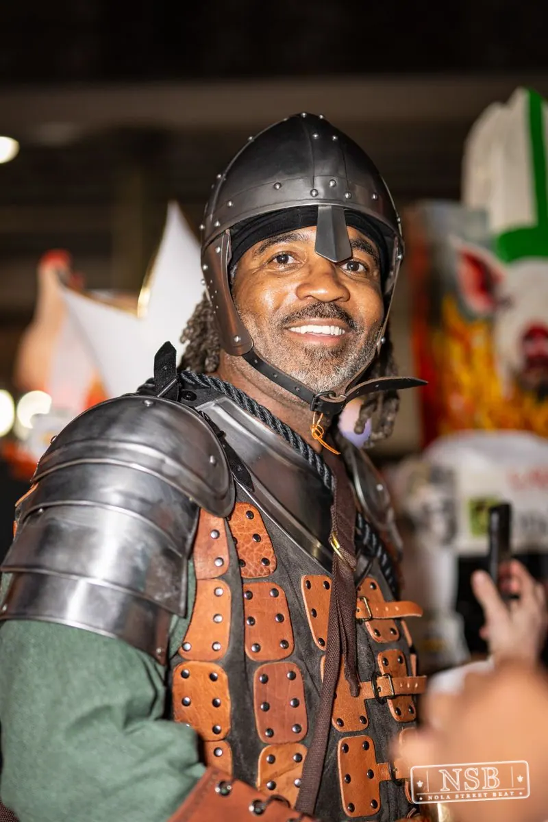 Krewe of Joan of Arc Parade in French Quarter, New Orleans, photo 47